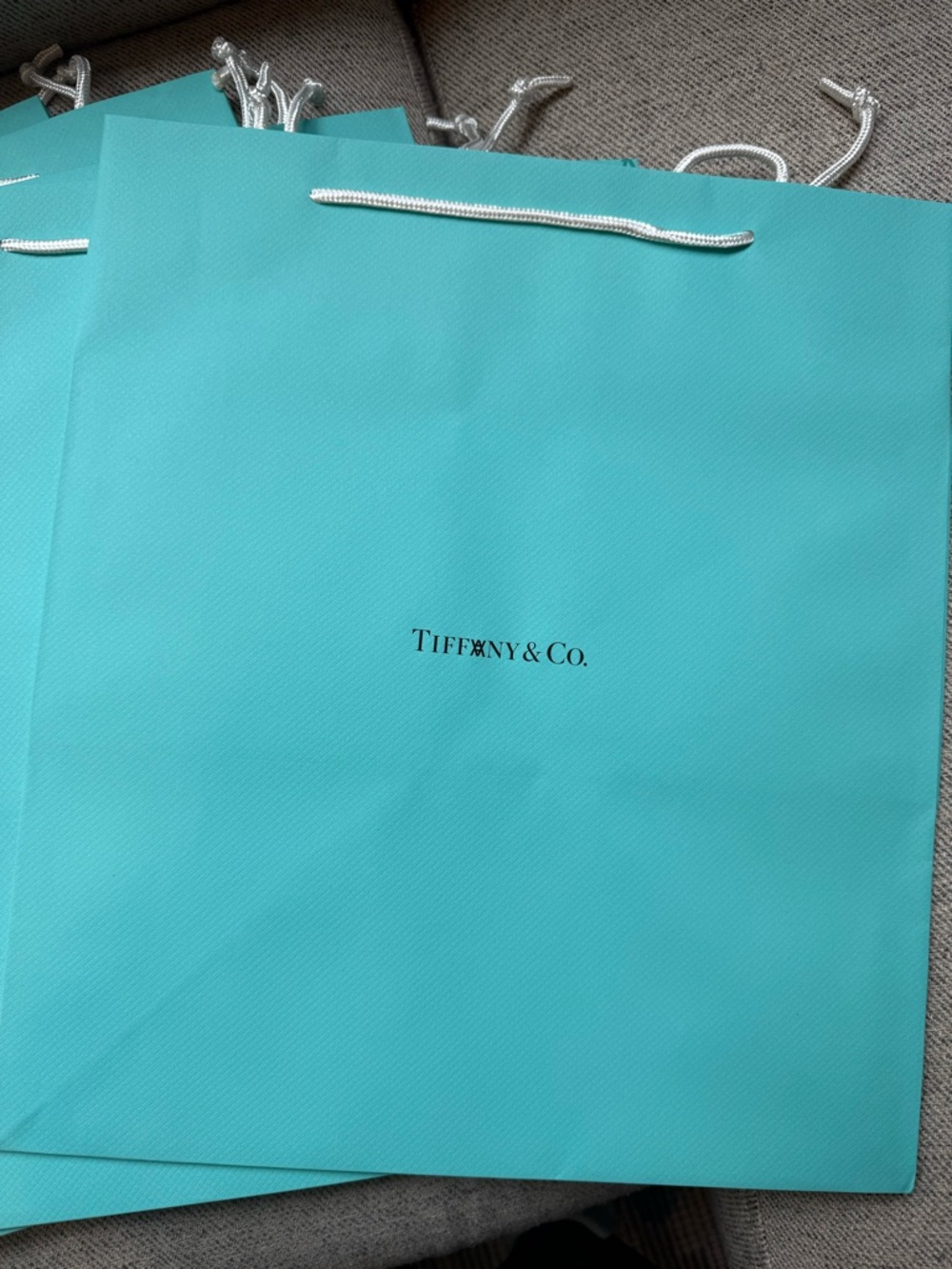 7 XL Tiffany Gift Bags